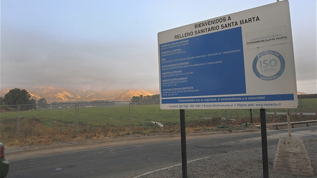 Corte de Apelaciones redujo en 90 por ciento multa al relleno Santa Marta