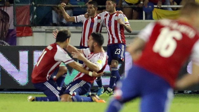 Paraguay se impone en los descuentos a Colombia y sigue vivo en las Clasificatorias