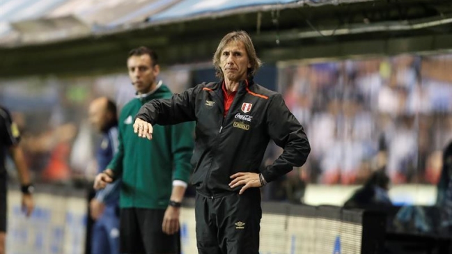 Ricardo Gareca: Aunque vinimos a ganar, sacar un resultado en Argentina es difícil