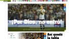 Así reaccionaron los diarios argentinos ante el pobre empate ante Perú