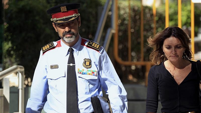 Fiscalía amplió investigación por sedición al jefe Policía catalana hasta referéndum