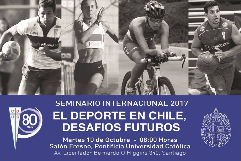 CDUC impartirá seminario que busca a situar a Chile como potencia deportiva internacional