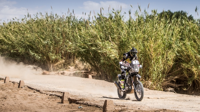 Pablo Quintanilla comenzó con el pie derecho y ganó la primera etapa del Rally de Marruecos