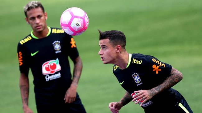 Brasil tuvo una sesión de recuperación de cara al duelo con Chile por Clasificatorias