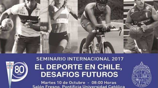 CDUC impartirá seminario que busca a situar a Chile como potencia deportiva internacional