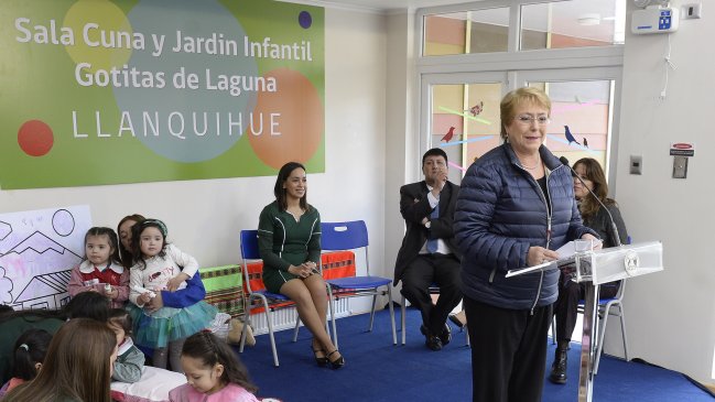 Presidenta Bachelet: Reformas no se pueden deshacer de un plumazo