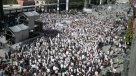 Miles de personas marcharon en Barcelona y Madrid por el diálogo en España