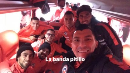 La selección chilena viajó a Sao Paulo para enfrentar a Brasil