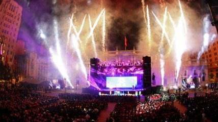 La ceremonia de cierre de los Juegos Sudamericanos de la Juventud