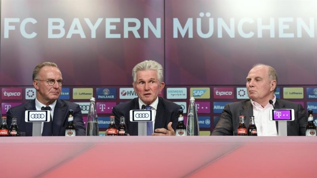 Jupp Heynckes: Tengo un muy buen concepto de Arturo Vidal, trabajé con él dos años