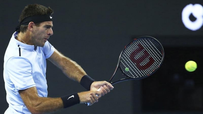 Juan Martín del Potro logró trabajado avance a la segunda ronda del Masters de Shanghai
