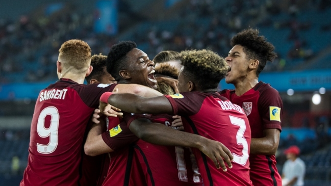 Estados Unidos derribó a Ghana y quedó a un paso de octavos en el Mundial sub 17