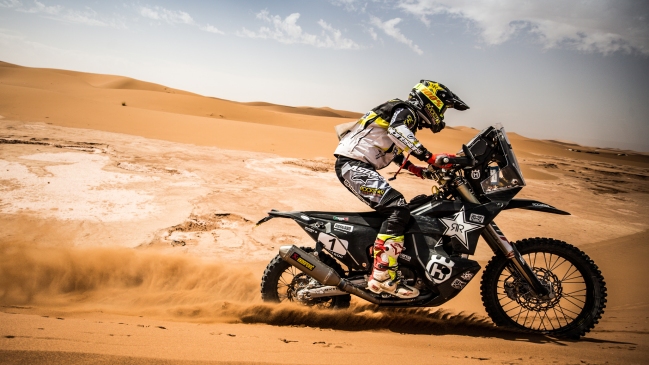 Pablo Quintanilla es puntero en el Rally de Marruecos a un día del final