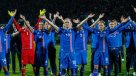 La celebración de Islandia tras clasificar al Mundial de Rusia