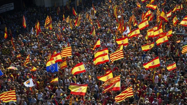 Gobierno español pidió al líder catalán que no haga algo 