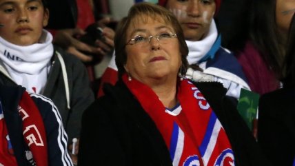  Bachelet viajará a Sao Paulo para apoyar a La Roja  