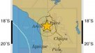 Sismo de mayor intensidad sacudió al norte del país