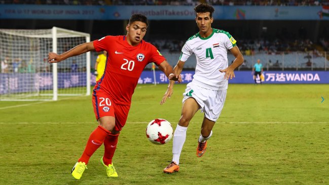 Chile cayó ante Irak y quedó al borde de la eliminación en el Mundial sub 17