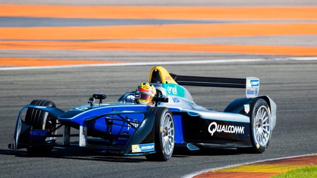 Este jueves se hará una demostración de Fórmula E en el Parque O'Higgins