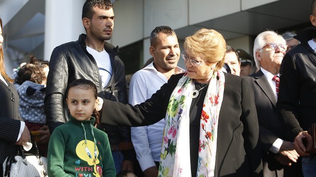 Catorce familias de refugiados sirios inician hoy en Chile una nueva vida