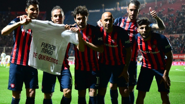 San Lorenzo y Paulo Díaz celebraron un nuevo triunfo en Argentina