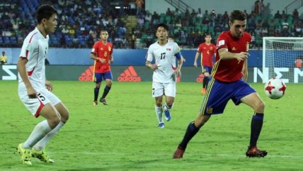   La victoria de España sobre Corea del Norte en el Mundial sub 17 de India 