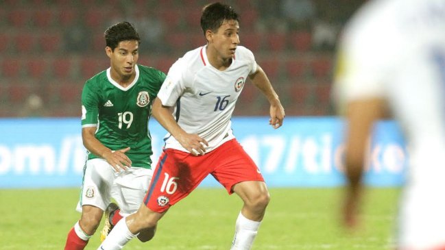 Chile empató con México y quedó eliminado en el Mundial sub 17 de India