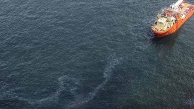 Autoridades de Estados Unidos reportan nuevo derrame de petróleo en el Golfo de México