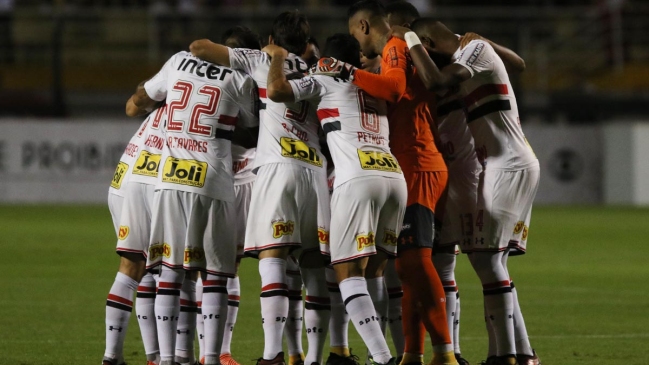Sao Paulo derrotó a equipo de Esteban Pavez en el Campeonato Brasileño