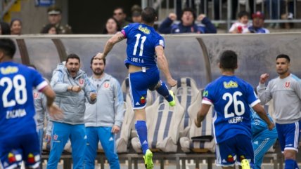 U. de Chile golpeó primero a Antofagasta con un golazo de Ubilla