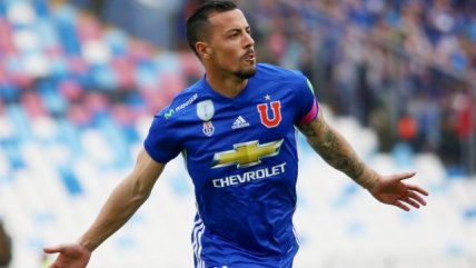 Sebastián Ubilla firmó su doblete para U. de Chile y liquidó a Antofagasta