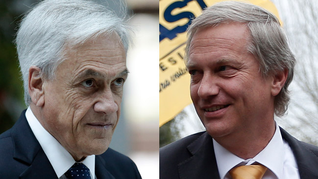 Sebastián Piñera y José Antonio Kast se enfrentan por voto de la 