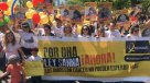 Padres marcharon para apurar discusión de ley Sanna