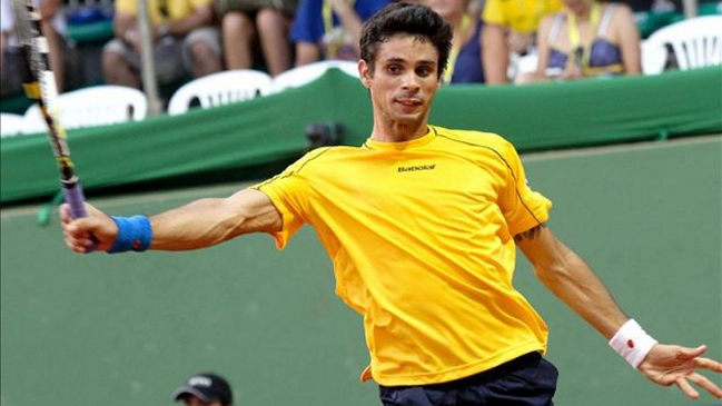 Rogerio Dutra Silva superó la primera ronda en el ATP de Moscú