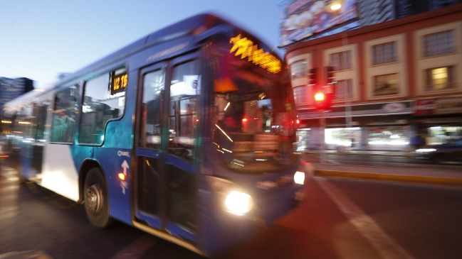 Conductor del Transantiago fue apuñalado por un pasajero