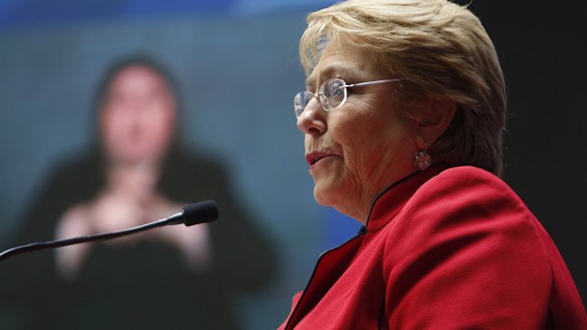Presidenta Bachelet descartó que delincuencia esté 
