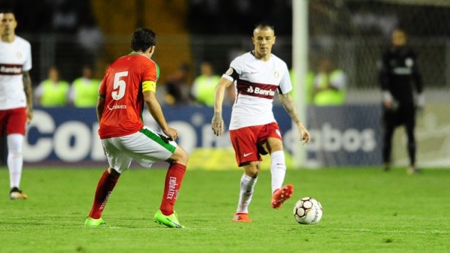 Felipe Gutiérrez jugó en el deslucido empate de Inter en la Serie B del Brasileirao