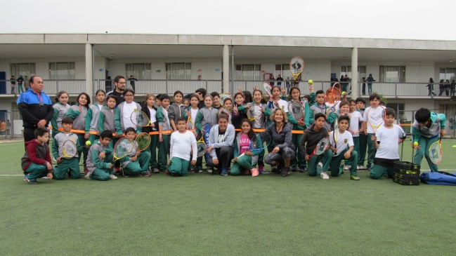 En el Colegio Santa Teresa del Carmelo se dio el vamos a la Copa LPChile