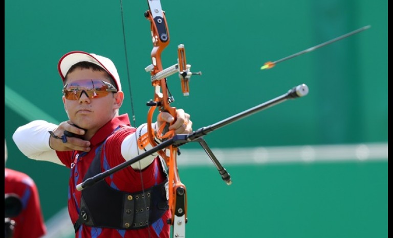 Ricardo Soto se instaló con solidez en la tercera ronda del Mundial de Arquería