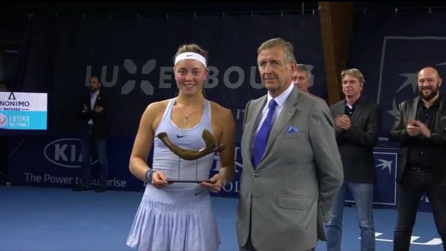 Witthoeft se alzó ante Puig y conquistó su primer título en Luxemburgo