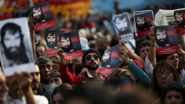 Cientos de personas marcharon en Buenos Aires pidiendo justicia para Maldonado