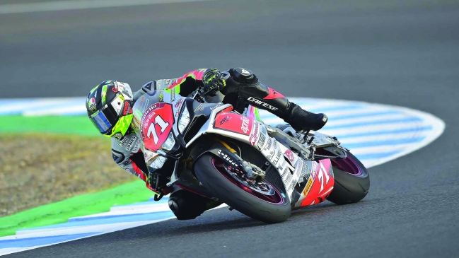 Maxi Scheib terminó décimo en el campeonato Europeo del SuperStock 1000