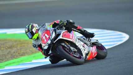 Maxi Scheib terminó décimo en el campeonato Europeo del SuperStock 1000