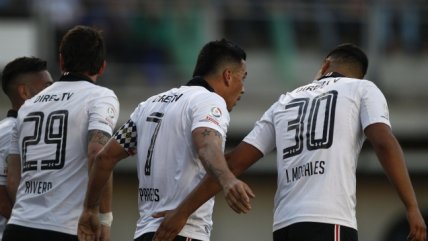 Colo Colo impuso su pragmatismo, derribó a Audax y se afirmó como líder