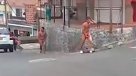 Escarmiento controversial: Dos ladrones fueron golpeados y desnudados en plena calle