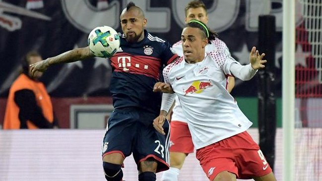 Arturo Vidal cumplió 100 partidos defendiendo la camiseta de Bayern Munich