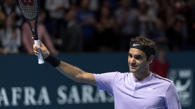Federer barrió a Paire en menos de una hora y avanzó a tercera ronda en Basilea
