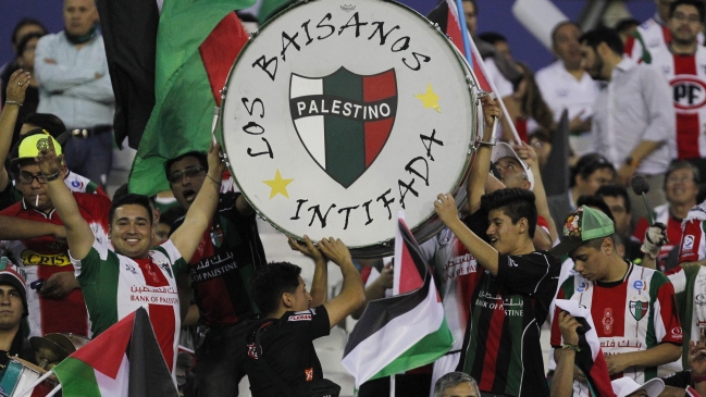 Hinchas de toda Latinoamérica alentarán a Palestino ante Huachipato