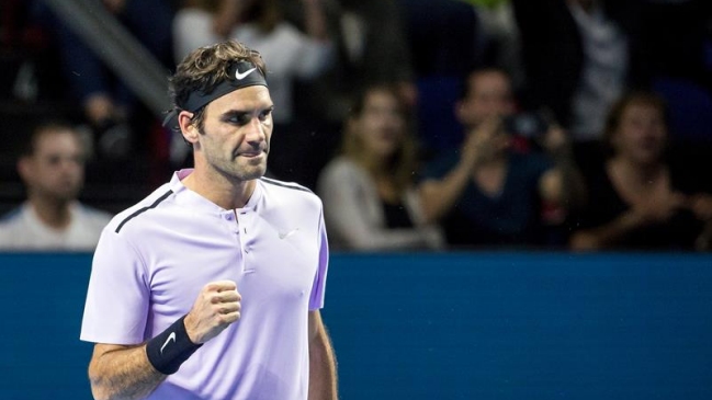 Roger Federer remontó para avanzar a semifinales del ATP de Basilea