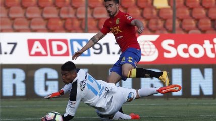 Juan Pablo Gómez conquistó la cuarta diana de Unión Española sobre D. Iquique